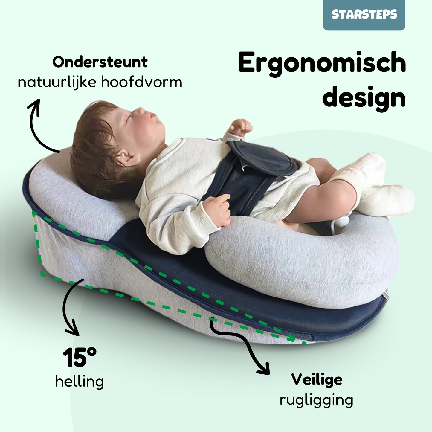 STARSTEPS® - Babynestje - Babynest